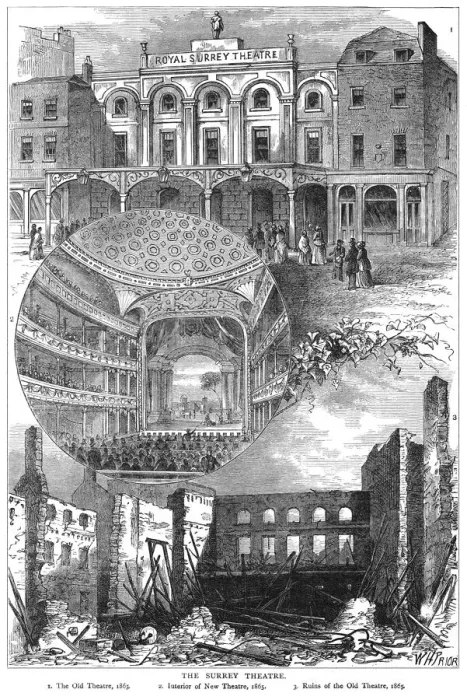Framed Print : The Royal Surrey Theatre Framed Print : The Royal Surrey Theatre