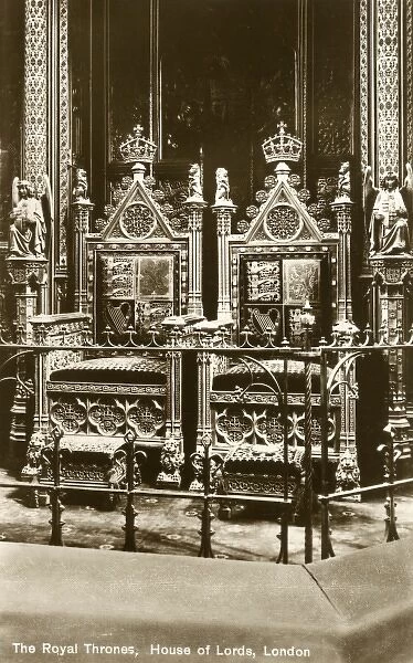 The Royal Thrones, House of Lords, London