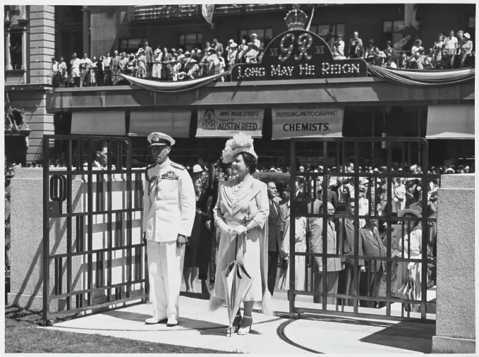 Framed Print : ROYAL TOUR 1947 Framed Print : ROYAL TOUR 1947