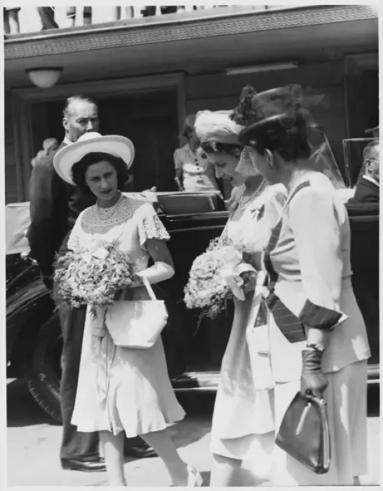 Framed Print : Royal Tour 1947 Framed Print : Royal Tour 1947