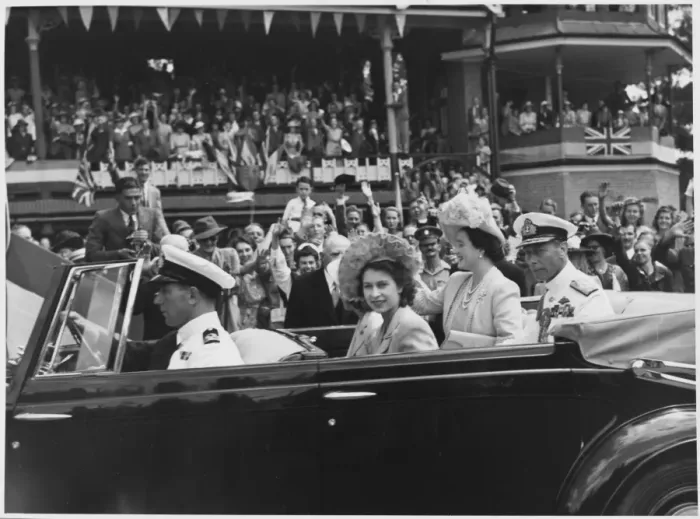 Framed Print : Royal Tour 1947 Framed Print : Royal Tour 1947