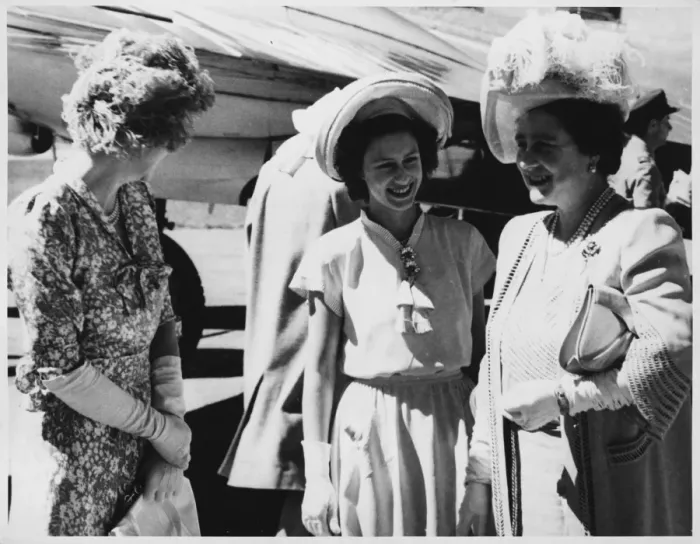 Framed Print : Royal Tour 1947 Framed Print : Royal Tour 1947