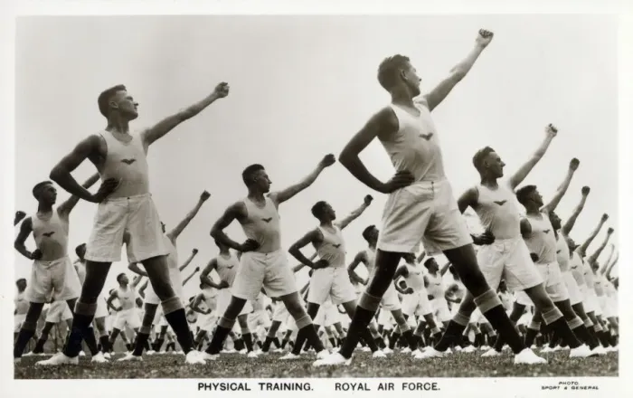 Framed Print : Royal Tournament - Physical Training - Royal Air Force Framed Print : Royal Tournament - Physical Training - Royal Air Force