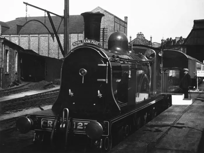 Framed Print : The Royal Train Pilot Framed Print : The Royal Train Pilot