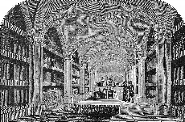 The Royal Vault, St. Georges Chapel, 1884