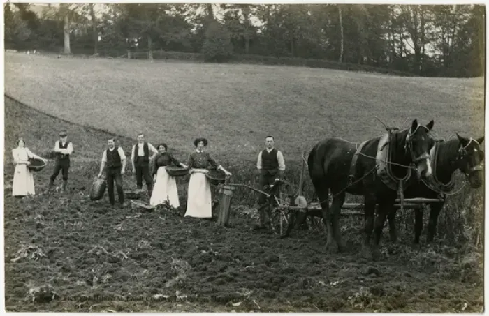 Framed Print : Royal Victoria Hospital Farm Colony, Polton, Scotland Framed Print : Royal Victoria Hospital Farm Colony, Polton, Scotland