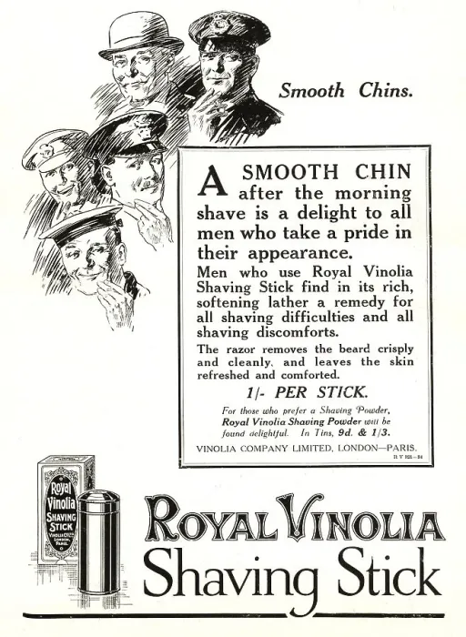 Framed Print : Royal Vinolia Advertisement Framed Print : Royal Vinolia Advertisement
