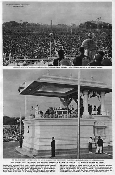Framed Print : The royal visit to India Framed Print : The royal visit to India