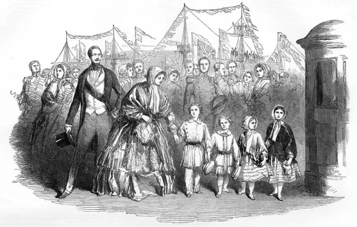 Framed Print : The Royal Visit to Ireland, 1849 Framed Print : The Royal Visit to Ireland, 1849
