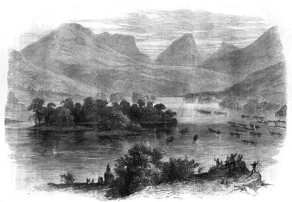 The Royal Visit to Ireland, 1861- Killarney Lake