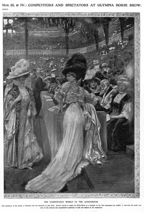 Framed Print : Royal visit to the Olympia Horse Show, 1908 Framed Print : Royal visit to the Olympia Horse Show, 1908
