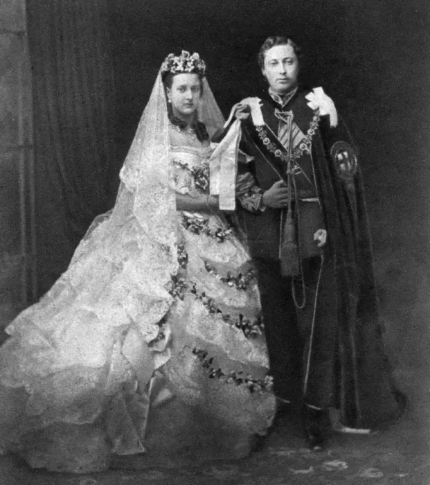 Framed Print : Royal Wedding 1863 - Prince and Princess of Wales Framed Print : Royal Wedding 1863 - Prince and Princess of Wales