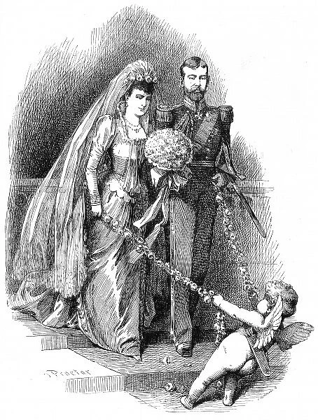 Royal Wedding 1893 - George, Duke of York and Mary