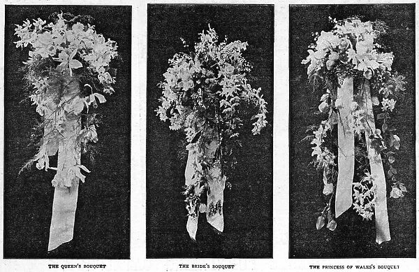 Royal wedding 1893 - the wedding bouquets