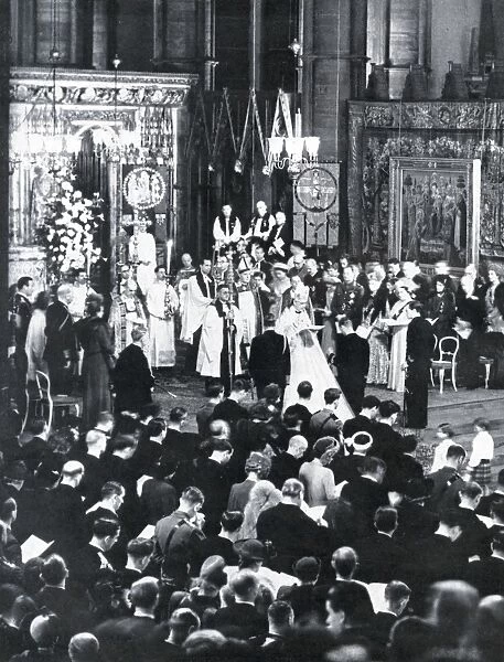 Royal Wedding 1947 - marriage ceremony