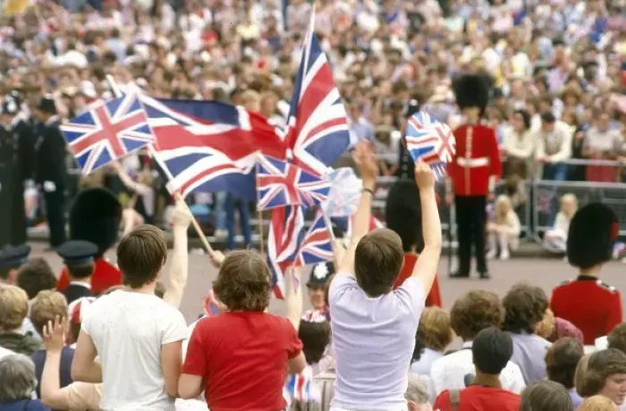Framed Print : Royal wedding 1981 Framed Print : Royal wedding 1981