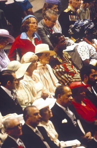 Royal wedding 1981 - Nancy Reagan
