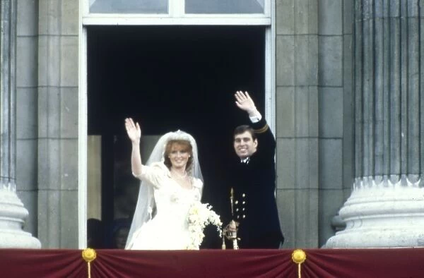 Royal Wedding 1986 - on the balcony