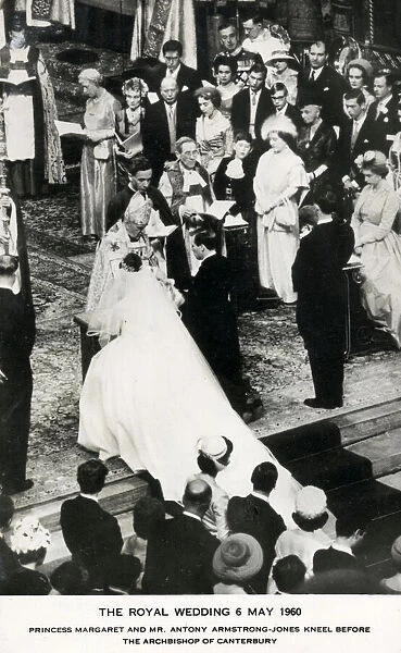 The Royal Wedding at Westminster Abbey - Princess Margaret