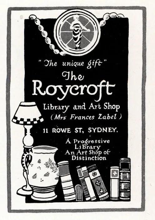 Framed Print : The Roycroft Advertisement Framed Print : The Roycroft Advertisement