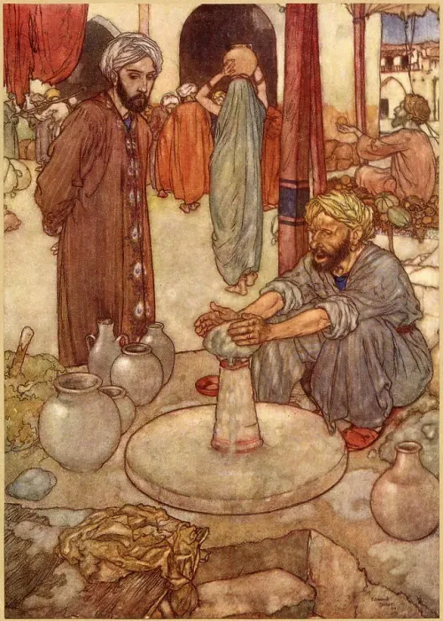 Framed Print : Rubaiyat of Omar Khayyam Framed Print : Rubaiyat of Omar Khayyam