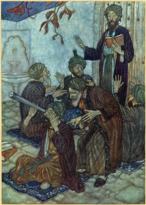 Framed Print : Rubaiyat of Omar Khayyam Framed Print : Rubaiyat of Omar Khayyam