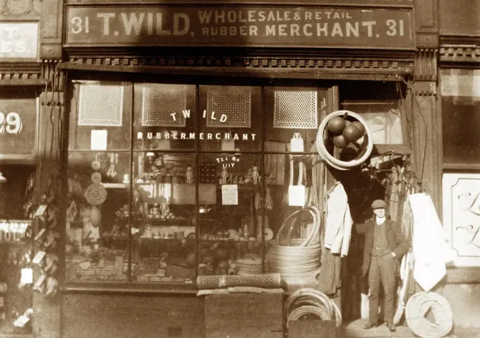 Framed Print : rubber goods retailer shop wholesaler Framed Print : rubber goods retailer shop wholesaler