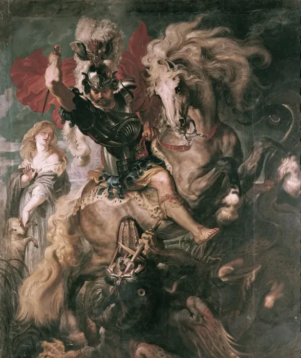 Framed Print : RUBENS, Peter Paul (1577-1640). The Combat Between Framed Print : RUBENS, Peter Paul (1577-1640). The Combat Between