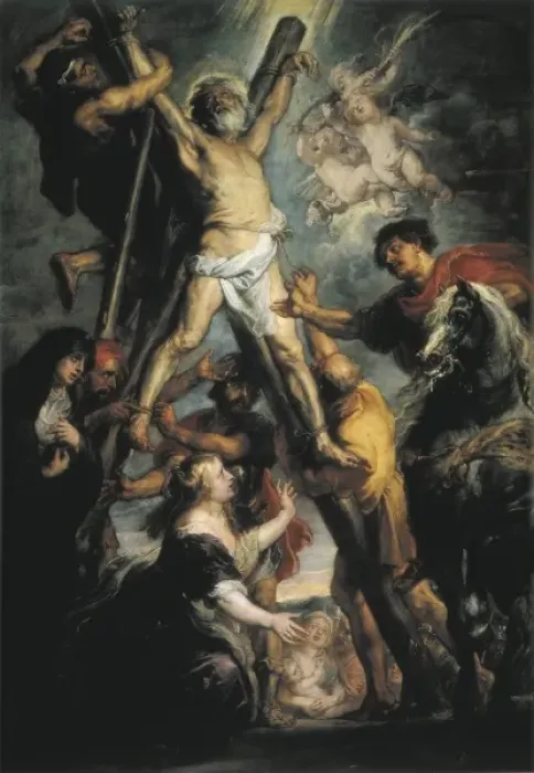 Framed Print : RUBENS, Peter Paul (1577-1640). The Martyrdom Framed Print : RUBENS, Peter Paul (1577-1640). The Martyrdom