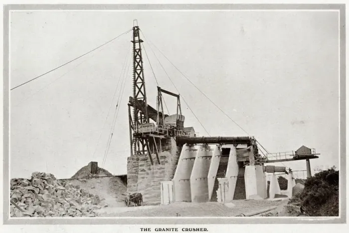 Framed Print : Rubislaw Quarry in Aberdeen 1909 Framed Print : Rubislaw Quarry in Aberdeen 1909
