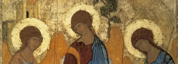 Framed Print : RUBLYOV, Andrey (1360-1430). The Trinity. ca