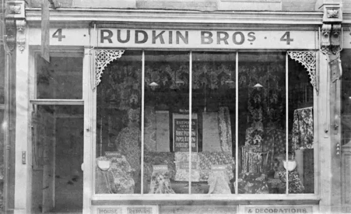 Framed Print : Rudkin Bros, 4 Paddington Street, London W1 Framed Print : Rudkin Bros, 4 Paddington Street, London W1