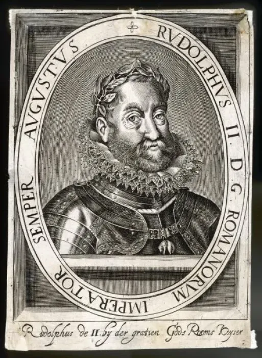 Framed Print : Rudolf Ii / Hre / Anon Oval Framed Print : Rudolf Ii / Hre / Anon Oval