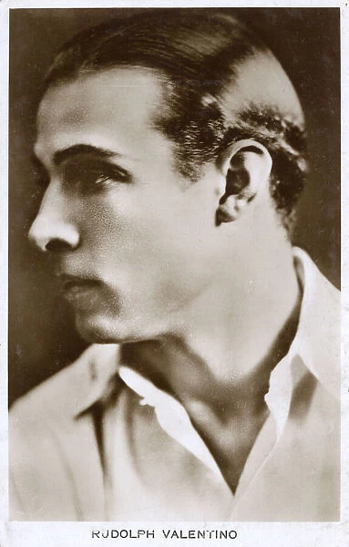 Rudolph Valentino, Italian-American film star