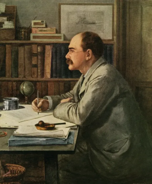 Framed Print : Rudyard Kipling Framed Print : Rudyard Kipling