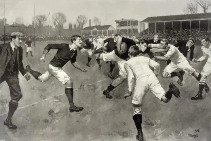 Framed Print : Rugby / England V. Ireland Framed Print : Rugby / England V. Ireland