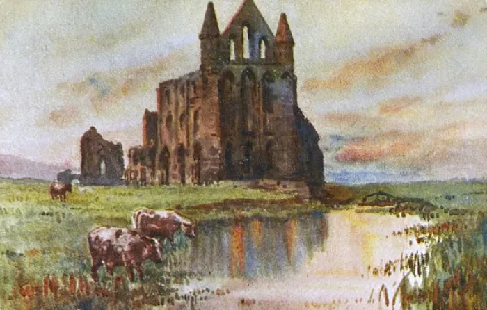 Framed Print : Ruin of Whitby Abbey, North Yorkshire Framed Print : Ruin of Whitby Abbey, North Yorkshire