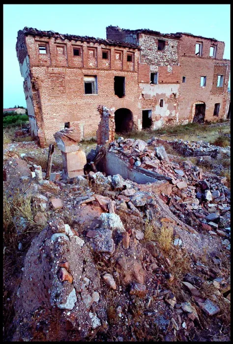 Framed Print : Ruins, Belchite, Spain Framed Print : Ruins, Belchite, Spain
