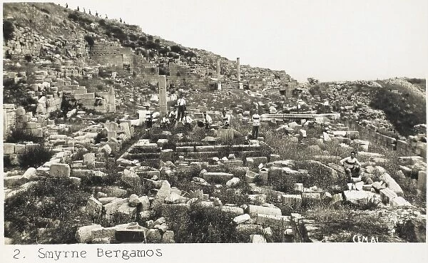 Ruins at Bergama  /  Pergamon