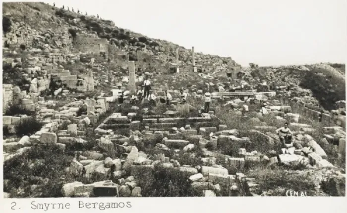Framed Print : Ruins at Bergama / Pergamon Framed Print : Ruins at Bergama / Pergamon
