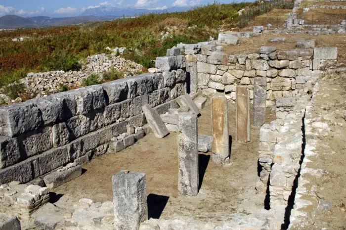 Framed Print : Ruins of Byllis. Republic of Albania Framed Print : Ruins of Byllis. Republic of Albania