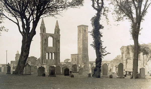 Ruins of Cathedral & Chapel of St Regulus, St Andrews, Fife