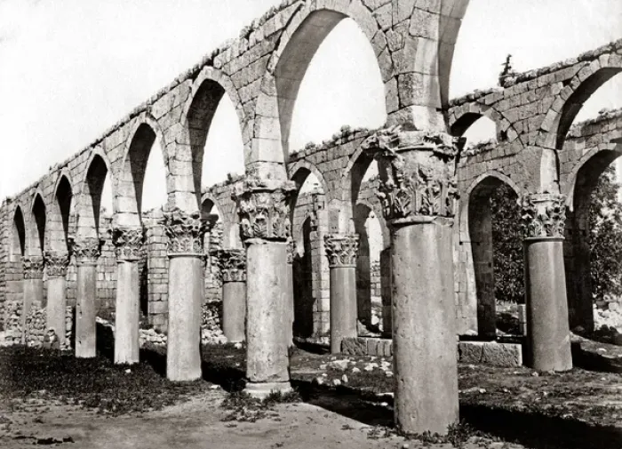 Framed Print : ruins Damascus circa 1880s Framed Print : ruins Damascus circa 1880s