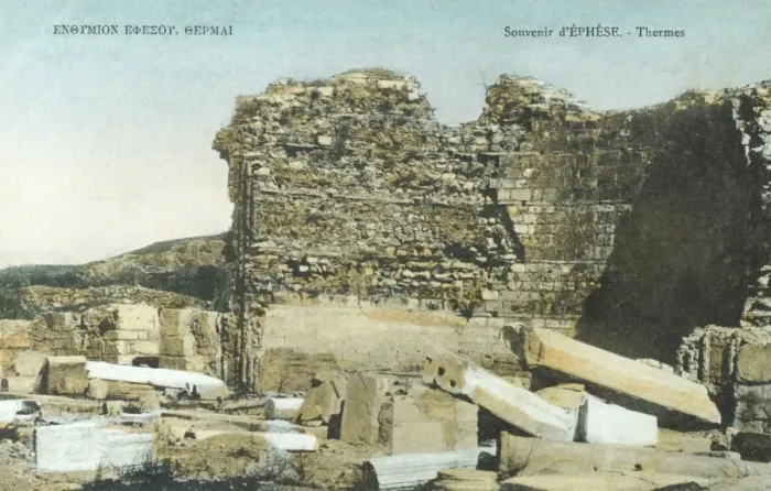 Framed Print : The Ruins of Ephesus, Selcuk, Turkey - The Baths Framed Print : The Ruins of Ephesus, Selcuk, Turkey - The Baths