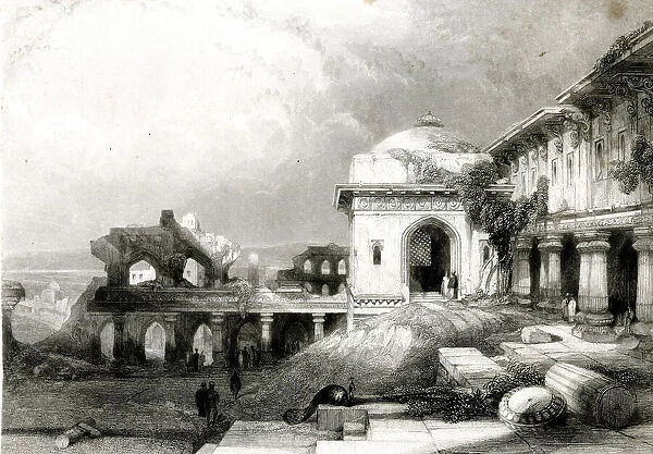 Ruins at Futtipur Sikra (Fatehpur Sikri), India