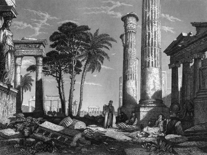 Framed Print : Ruins at Iraklion Framed Print : Ruins at Iraklion