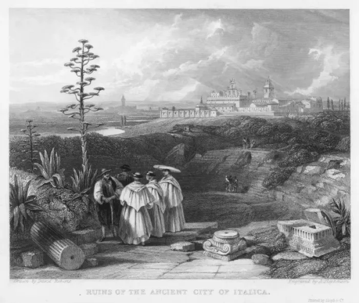 Framed Print : Ruins of Italica Framed Print : Ruins of Italica