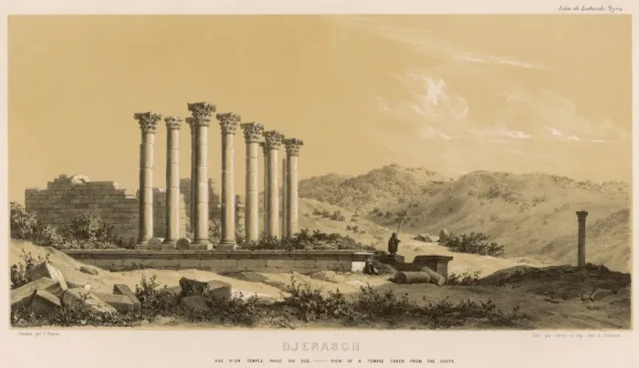 Framed Print : Ruins at Jarash, Jordan Framed Print : Ruins at Jarash, Jordan