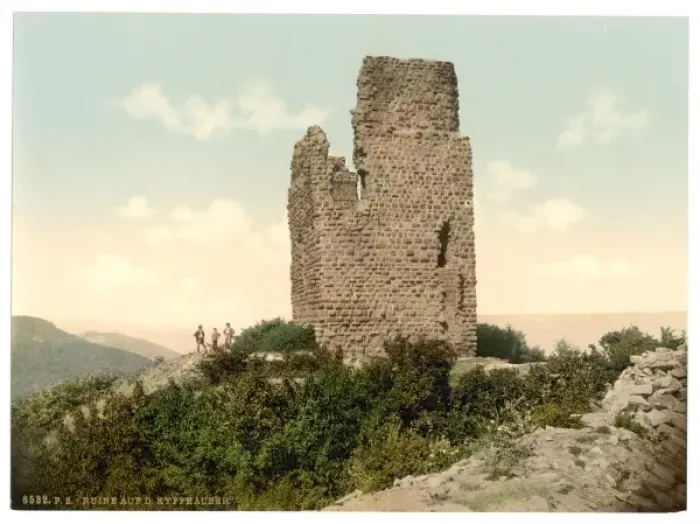 Framed Print : Ruins on the Kyffhausen, Hartz, Germany Framed Print : Ruins on the Kyffhausen, Hartz, Germany