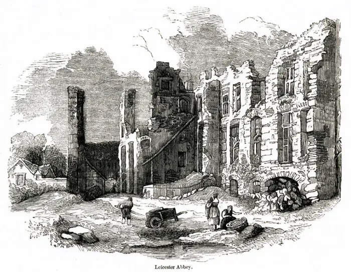 Framed Print : Ruins of Leicester Abbey, Leicestershire Framed Print : Ruins of Leicester Abbey, Leicestershire